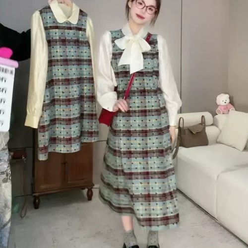 체크 캐주얼 원피스, 태연 스타일로 선택 전 알아야 할 포인트