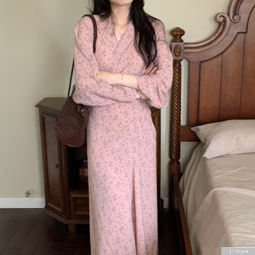 봄 가을 겸용 스핀 핑크 플라워 원피스 구매 전 확인 포인트