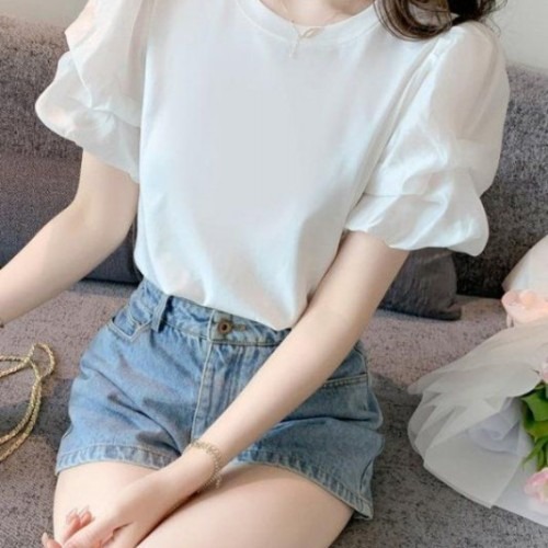여름 데일리룩에 적합한 쉬폰 캉캉 티셔츠 구매 전 체크포인트