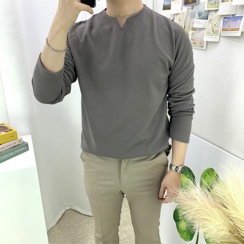 남자 긴팔 티셔츠 선택 시 확인할 포인트 및 장점