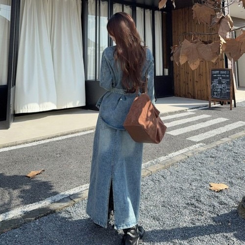 봄 가을 데님 재킷과 레이스업 스커트, 구매 전 체크포인트