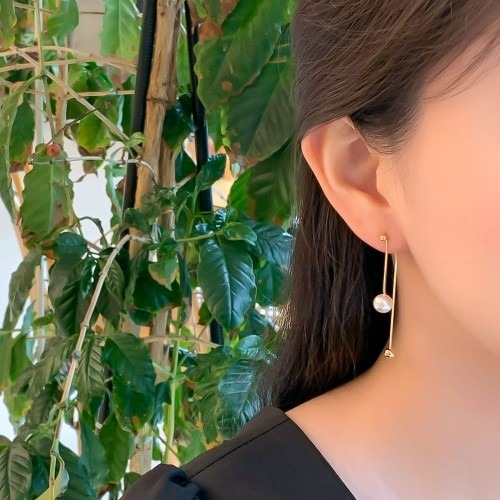 실버925 팔각뱀줄 볼 드롭 진주 귀걸이 구매 전 확인 포인트