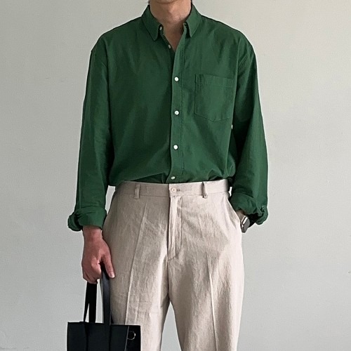여름 남성 오버핏 셔츠 선택 시 확인해야 할 사항