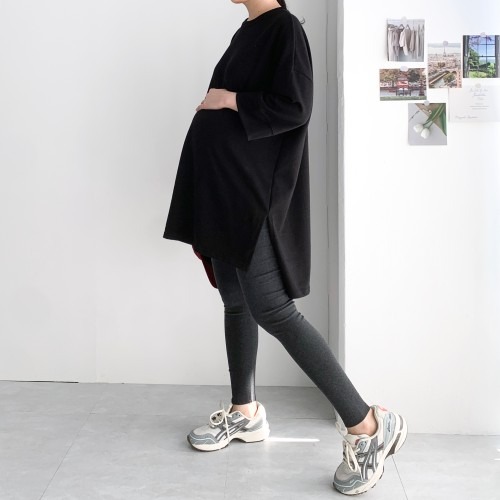 임산부를 위한 옆트임 박스핏 티셔츠 선택 전 체크포인트