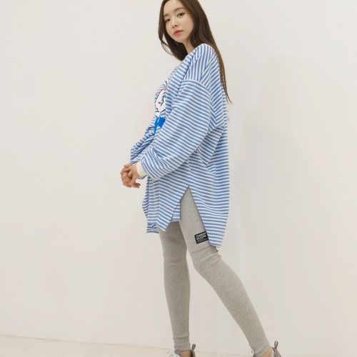 데일리룩에 적합한 레터링 패치 면스판 골지 레깅스 구매 전 체크리스트