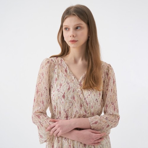 원피스 구매 전 확인 포인트 및 VANESSA Vneck Flower Chiffon Tiered Dress 차별점