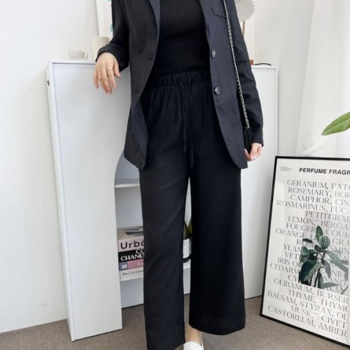 여름철 편안한 착용감, 여자 린넨 밴딩 코튼 와이드팬츠 선택 시 확인할 점