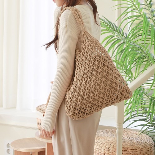 실용적인 수납과 스타일, 프롬헤븐 페리 데일리 그물 네트 숄더백 구매 전 체크포인트