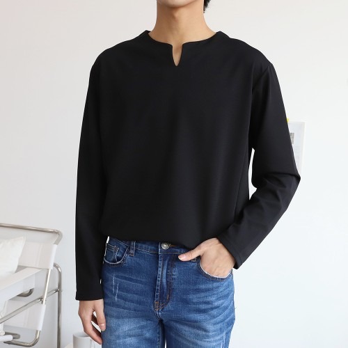 남자 큰옷 무지티셔츠 슬릿넥 구매 전 체크포인트와 주의사항