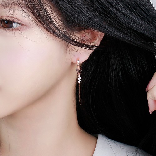 귀걸이 선택 고민 해결하기, 나비 원터치 드롭 귀걸이의 장점과 체크 포인트